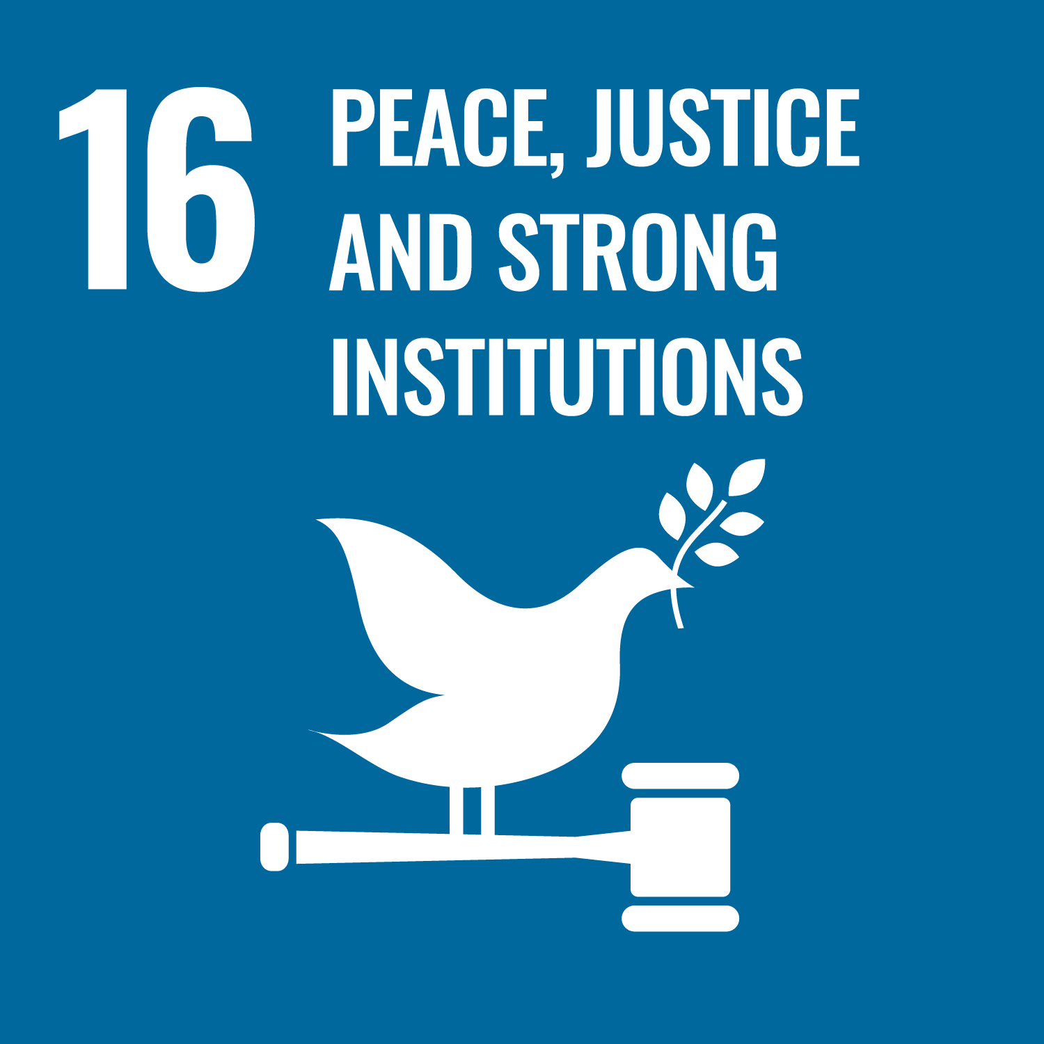 Goal 16: Peace & Justice Strong Institutions
