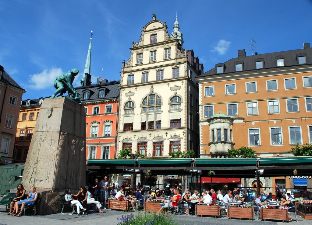 Välkommen till gamla stan och Kornhamnstorg!