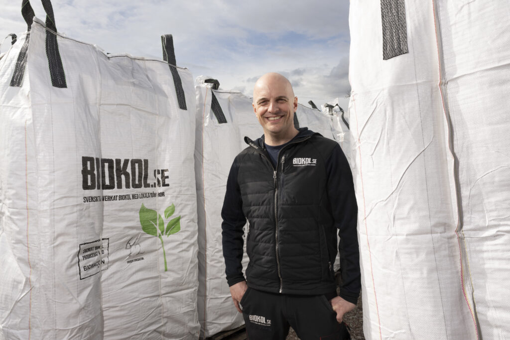 Edvard Hamilton, ordförande för Biokol.se