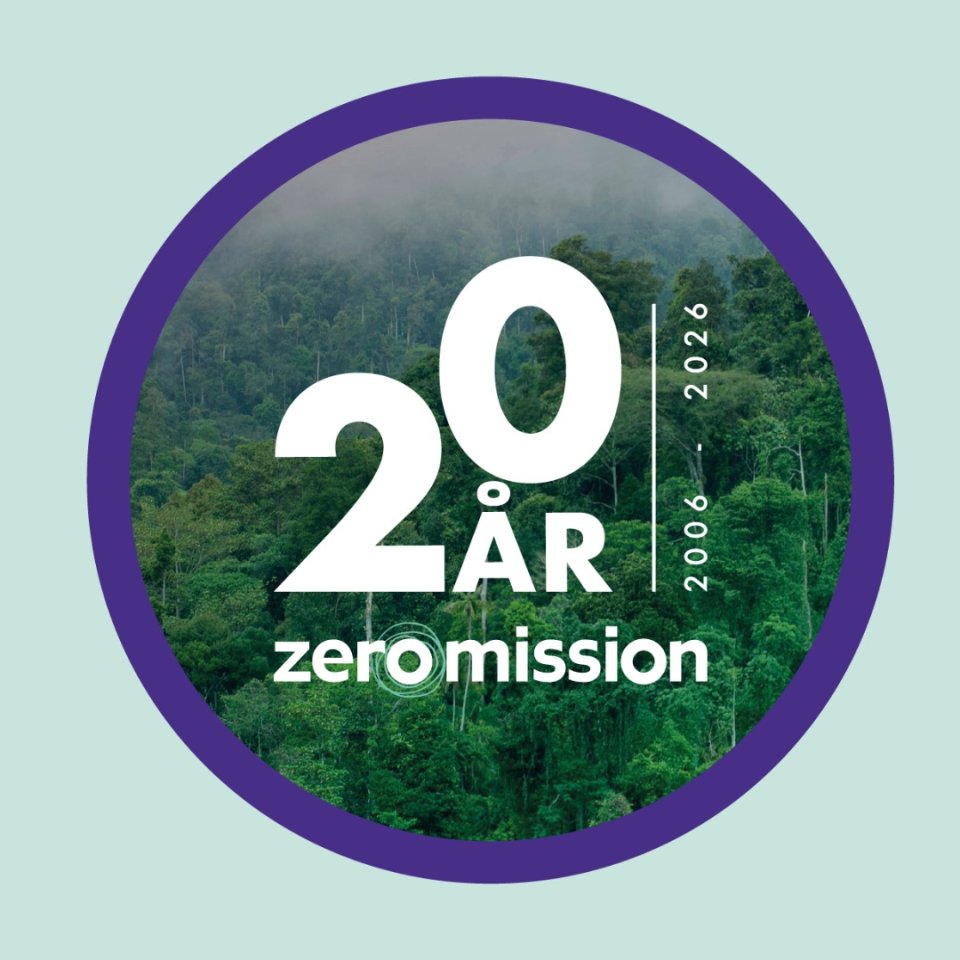ZeroMission 20 år logga