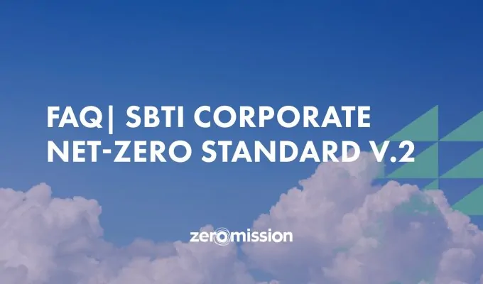 FAQ Science Based Targets initiative, zeromission